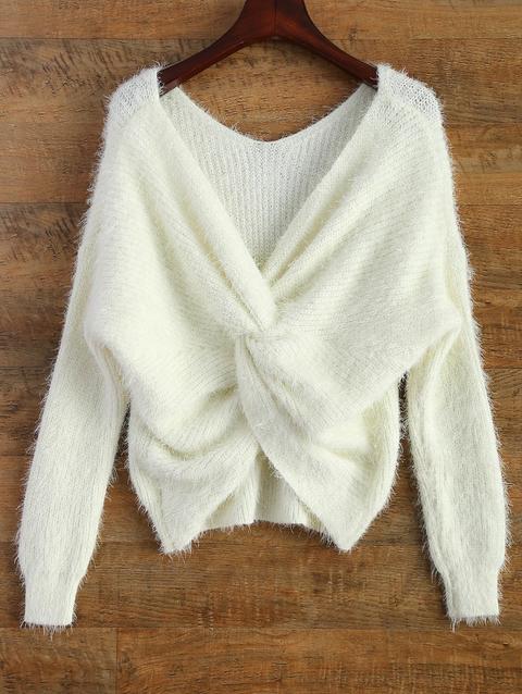 Maglione Di Chenille Lanuginoso