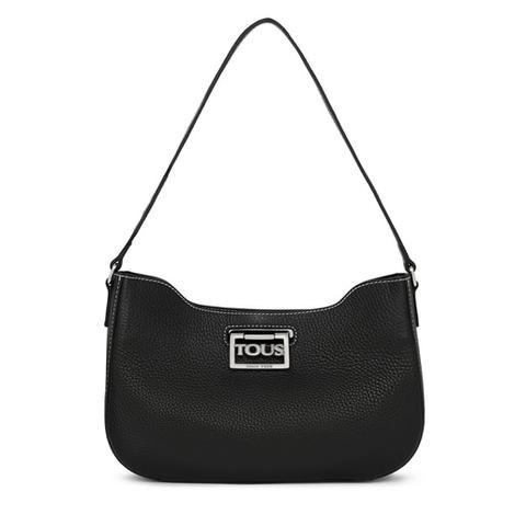 Bolso Baguette De Piel Negro Tous Legacy