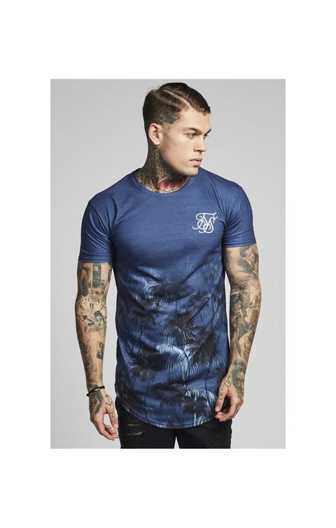 curved hem tee