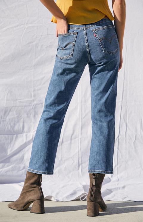 Labor Of Love Wedgie Straight Leg Jeans 