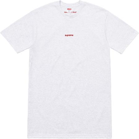 supreme ftw tee white