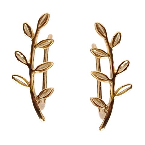 Pendientes Laurel Gold