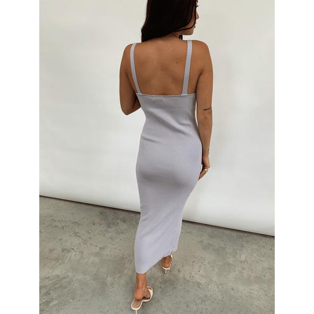 Lara Ribbed Midaxi Dress from Pretty 