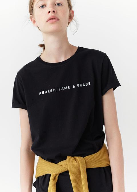 Camiseta Algodón Mensaje