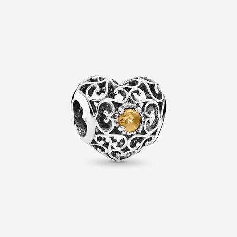 Pandora November Signature Heart 