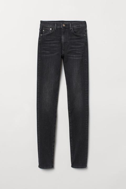 Shaping Skinny High Jeans - Negro