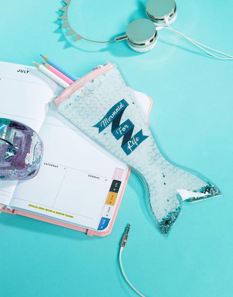 Estuche Para Lápices Flexible Mermaid For Life De Npw