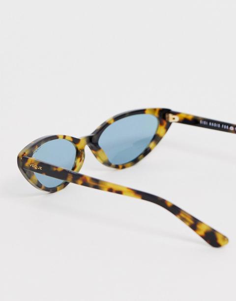 Vogue Eyewear X Gigi Hadid 0vo4130s - Occhiali Da Sole A Occhi Di Gatto -  Rosa de ASOS en 21 Buttons