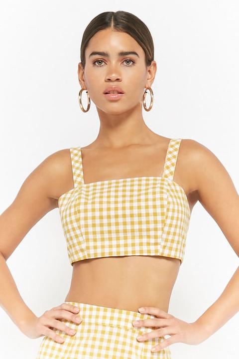 Crop Top Cuadros Vichy