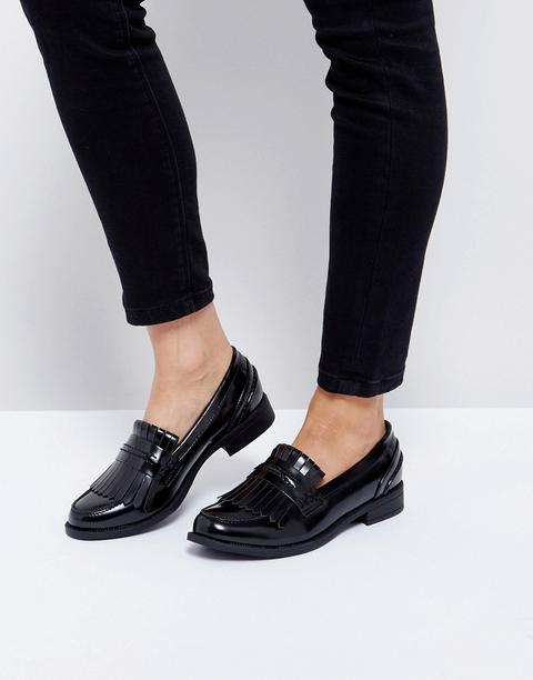 Mocasines Con Flecos De Glamorous