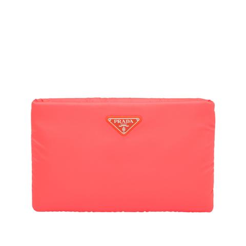 Wattierte Nylon-clutch