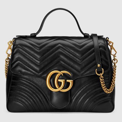 gucci medium top handle bag