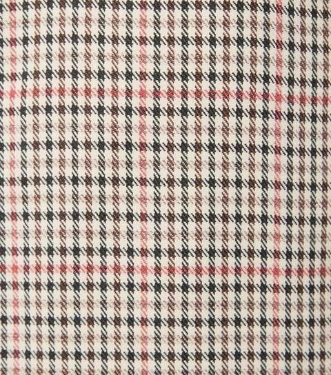 Brown Check Slim Leg Trousers New Look