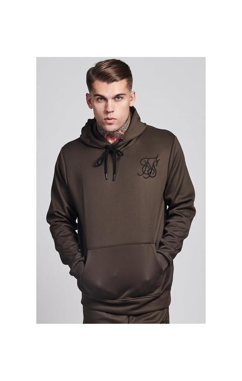 sik silk khaki hoodie