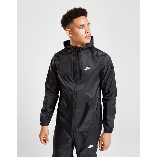 Enlace arco escarabajo Nike Shut Out Hooded Jacket - Black - Mens from Jd Sports on 21 Buttons
