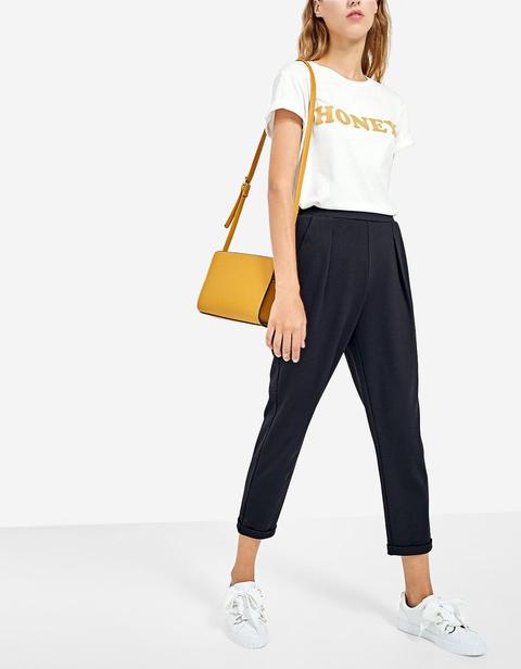 Pantaloni Carrot Nero
