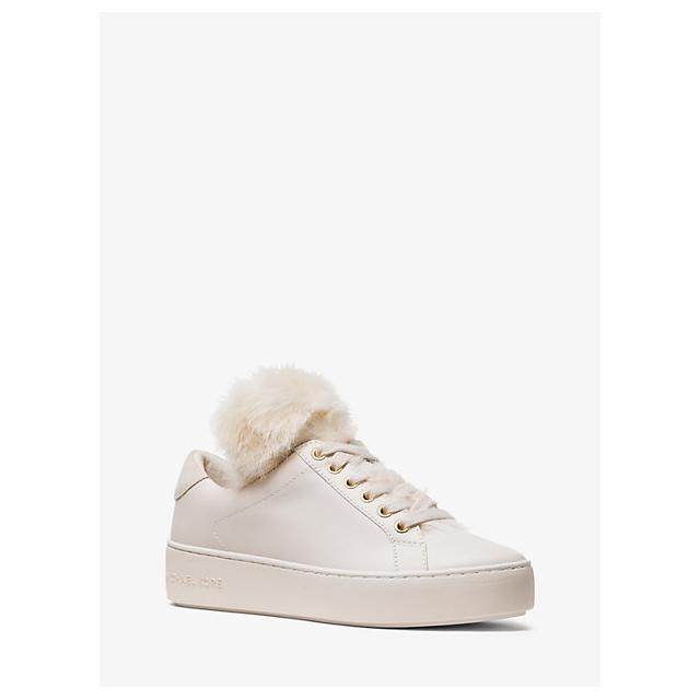 michael kors fur sneakers