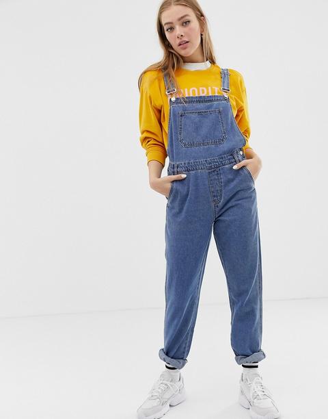Only – Latzhose Aus Jeansstoff