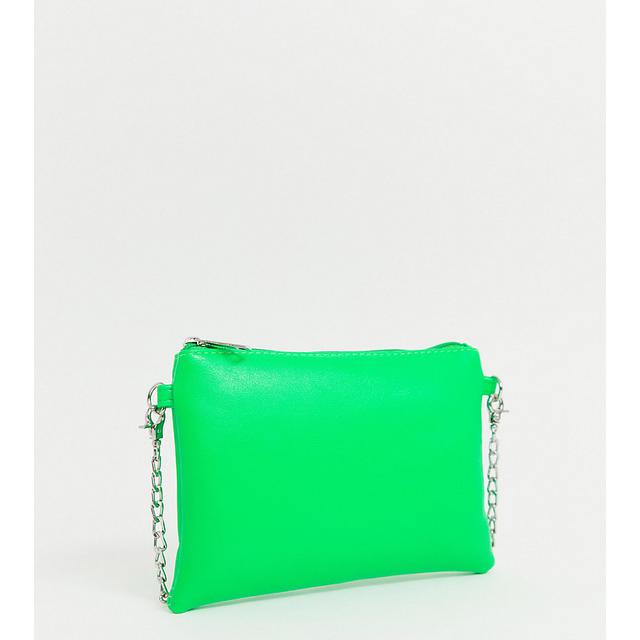 neon green crossbody bag