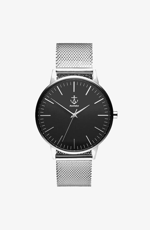Silver Steel Black