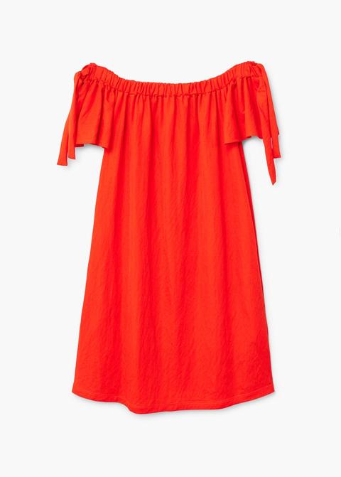 Vestido Off-shoulder