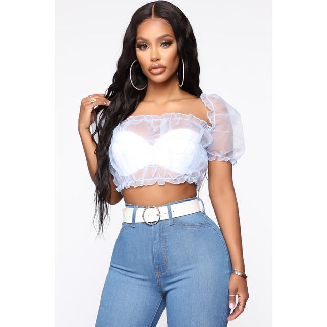 Fashion nova 2025 sheer top