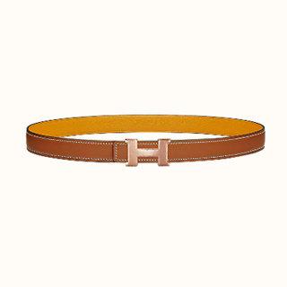 Mini Constance Martelee Belt Buckle & Reversible Leather Strap 24 Mm