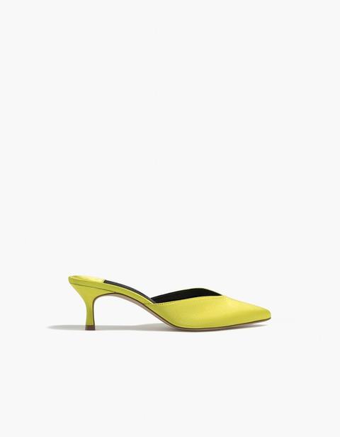 Mule Tacco Giallo