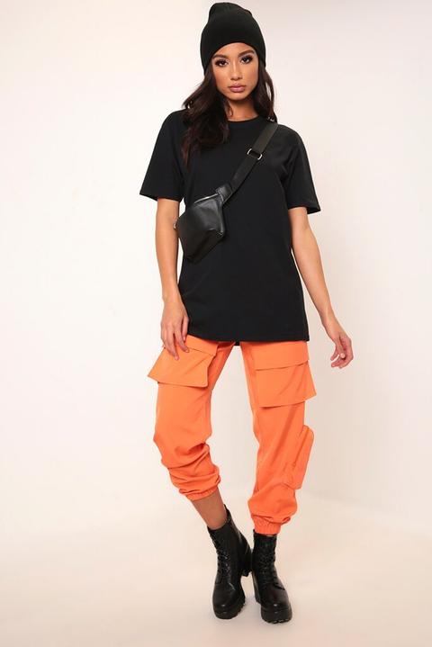 Black Basic Oversized T-shirt