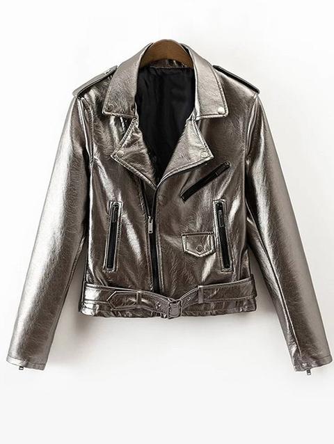 Pu Biker Jacket