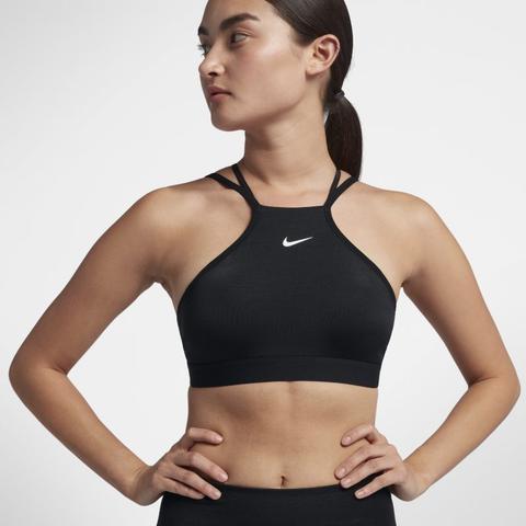 Reggiseno Sportivo A Sostegno Leggero Nike Indy Modern - Donna - Nero