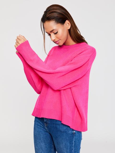 Maglione Rosa Caldo