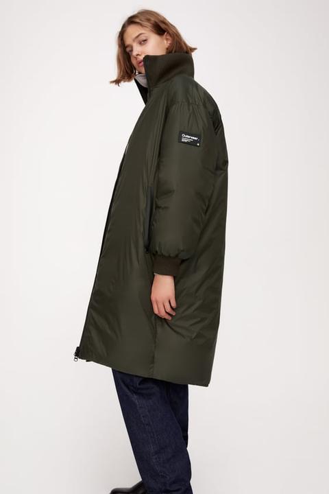 limited edition jacket with water and wind protection zara