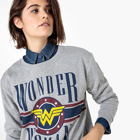 Sudadera Estampada "wonder Woman"