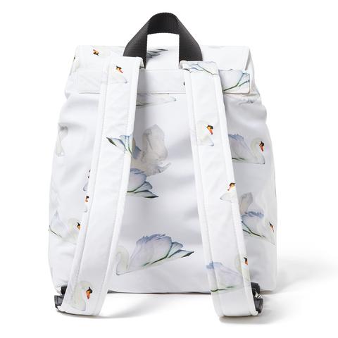 Mochila Grande Swans Print from Bimba Y Lola on 21 Buttons