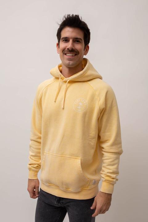 Sudadera Capucha Amarilla Trade