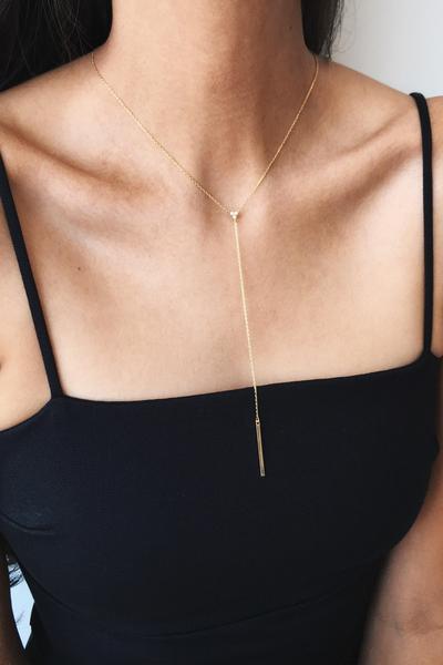 Estelle Lariat Necklace