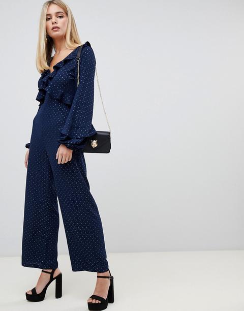 Mono Largo Con Espalda Abierta Con Lazada De Fashion Union