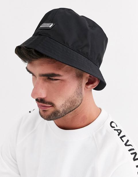 Sombrero De Pescador En Negro Primary De Calvin Klein