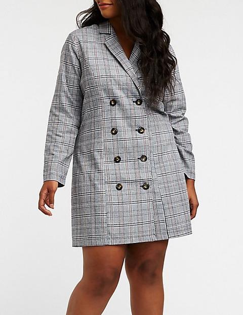 charlotte russe plaid dress