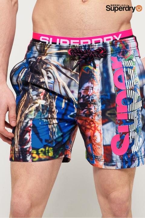 mens superdry swim shorts