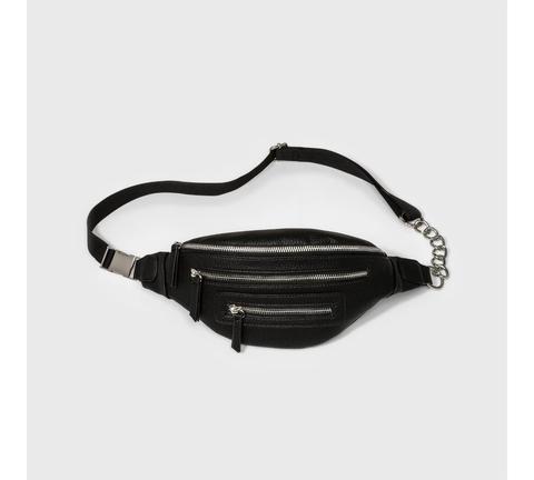 Target black outlet fanny pack