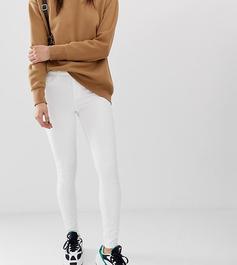 River Island - Jean Skinny - Blanc - Blanc