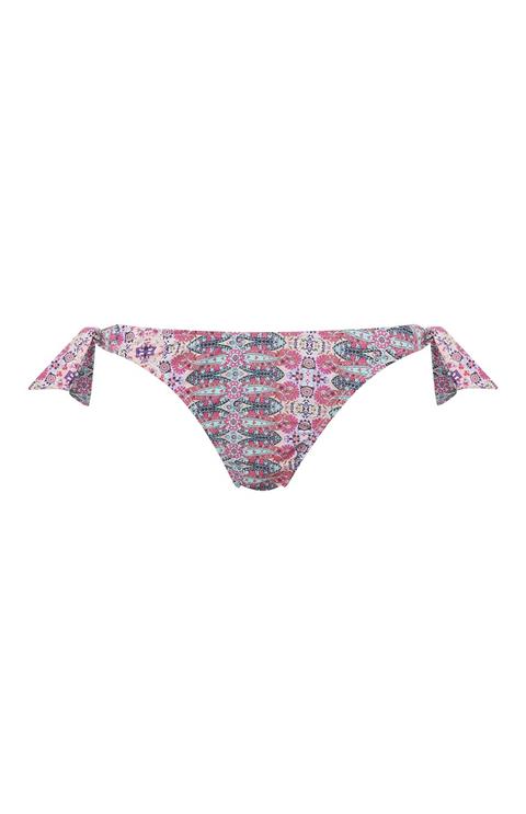 Braguita Bikini Dibujo Geométrico Rosa