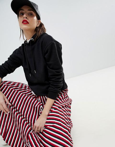 Sudadera Corta De Stradivarius