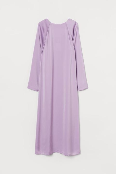 A-line Dress - Purple