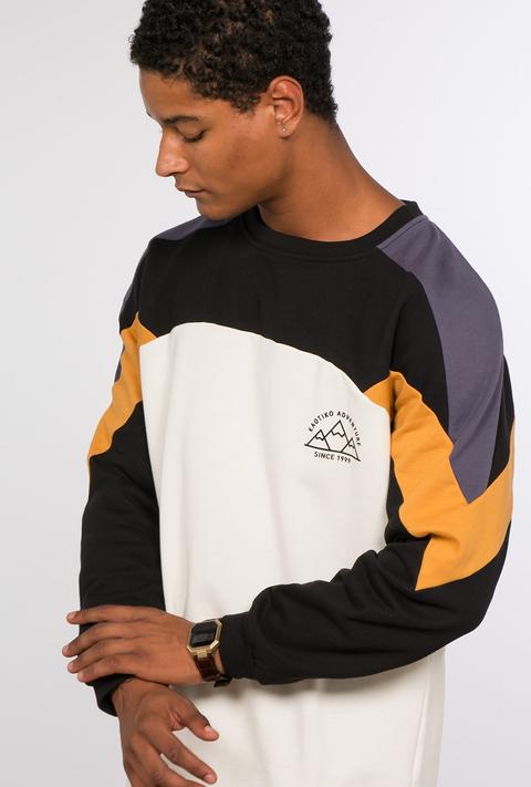 Sudadera Adventure Cobalto/negro/mostaza