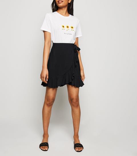 ruffle skirt new look