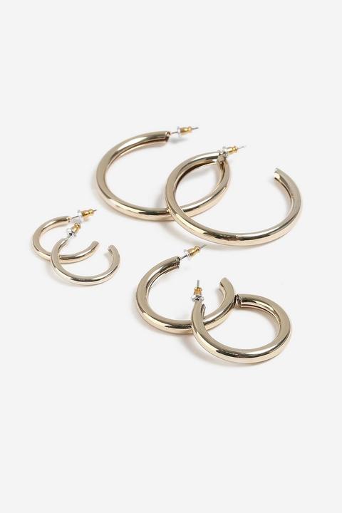 **thick Hoop Earrings Pack