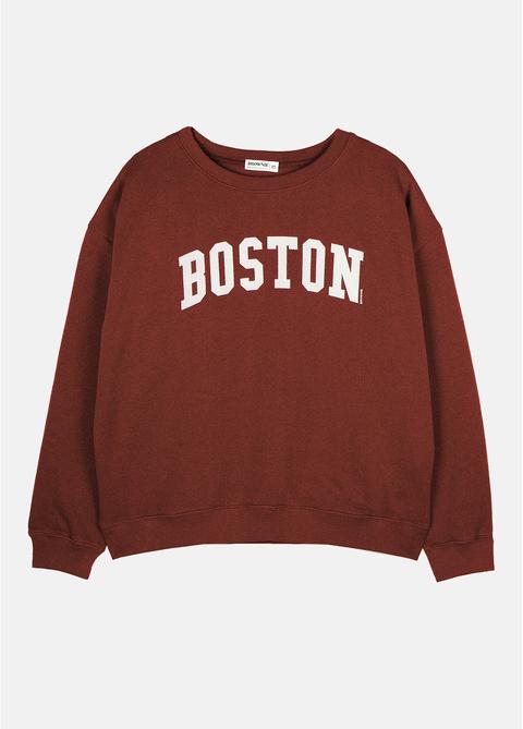 Sudadera Boston Estampada